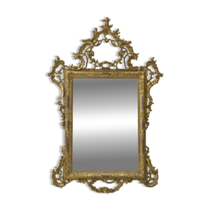 Miroir italien en bois