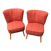 Vintage 1960s Cocktail Armchairs