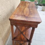 Nineteenth century walnut console