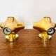 1 des 2 lampes encastrées Sputnik Gemini par Gebrüder Cosack