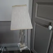 Vintage plexiglass lamp Le Dauphin