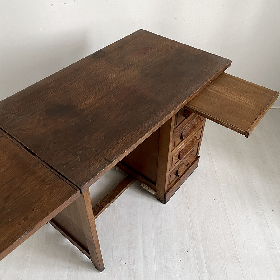 50's vintage school desk