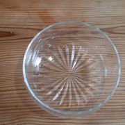 Salad bowl + 8 crystal cups
