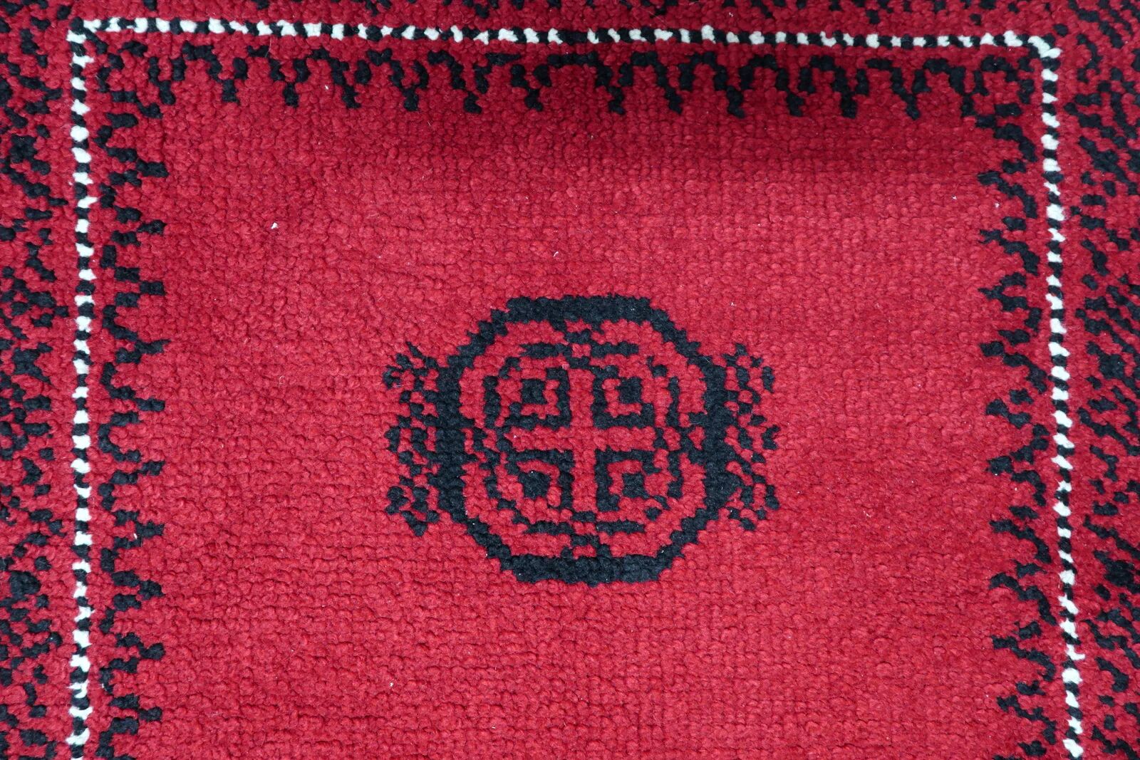 Vintage French Savonnerie rug 3.8' x 6.5' 1960s - 1C1226