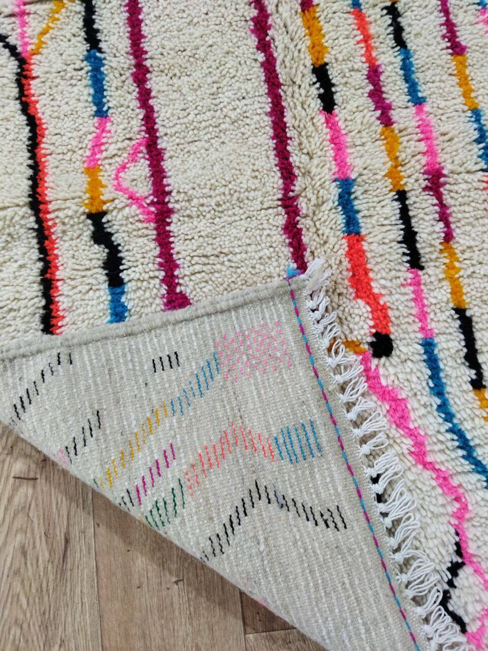 Handcrafted Moroccan Berber Rug 138 X 100 CM