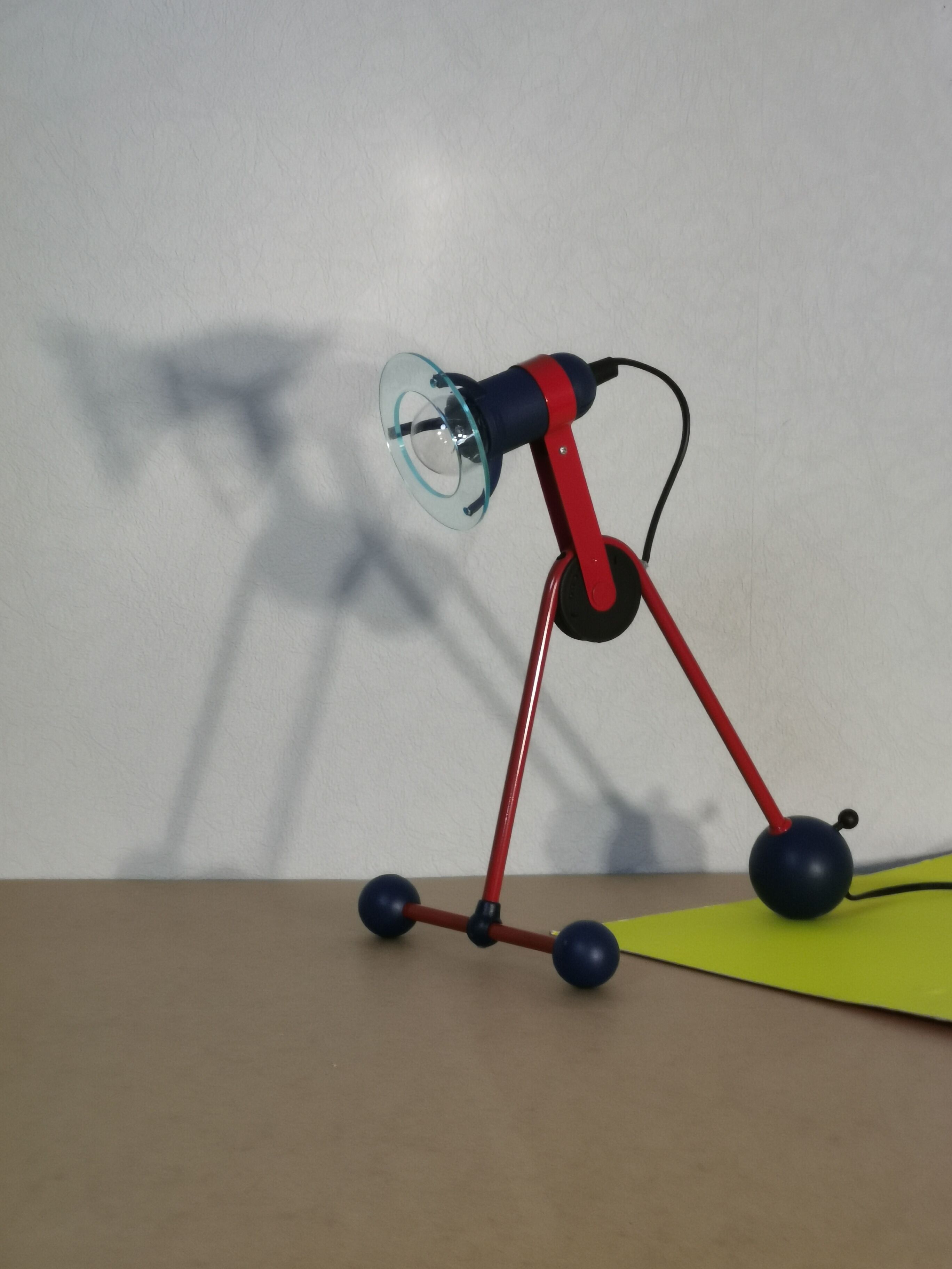 Lampe orientable postmoderne, 1980