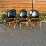 Set of 6 Baumann Pegasus chairs