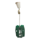 Vintage pendant lamp by Huta Sedzimira in Cracow, Poland, 1980s