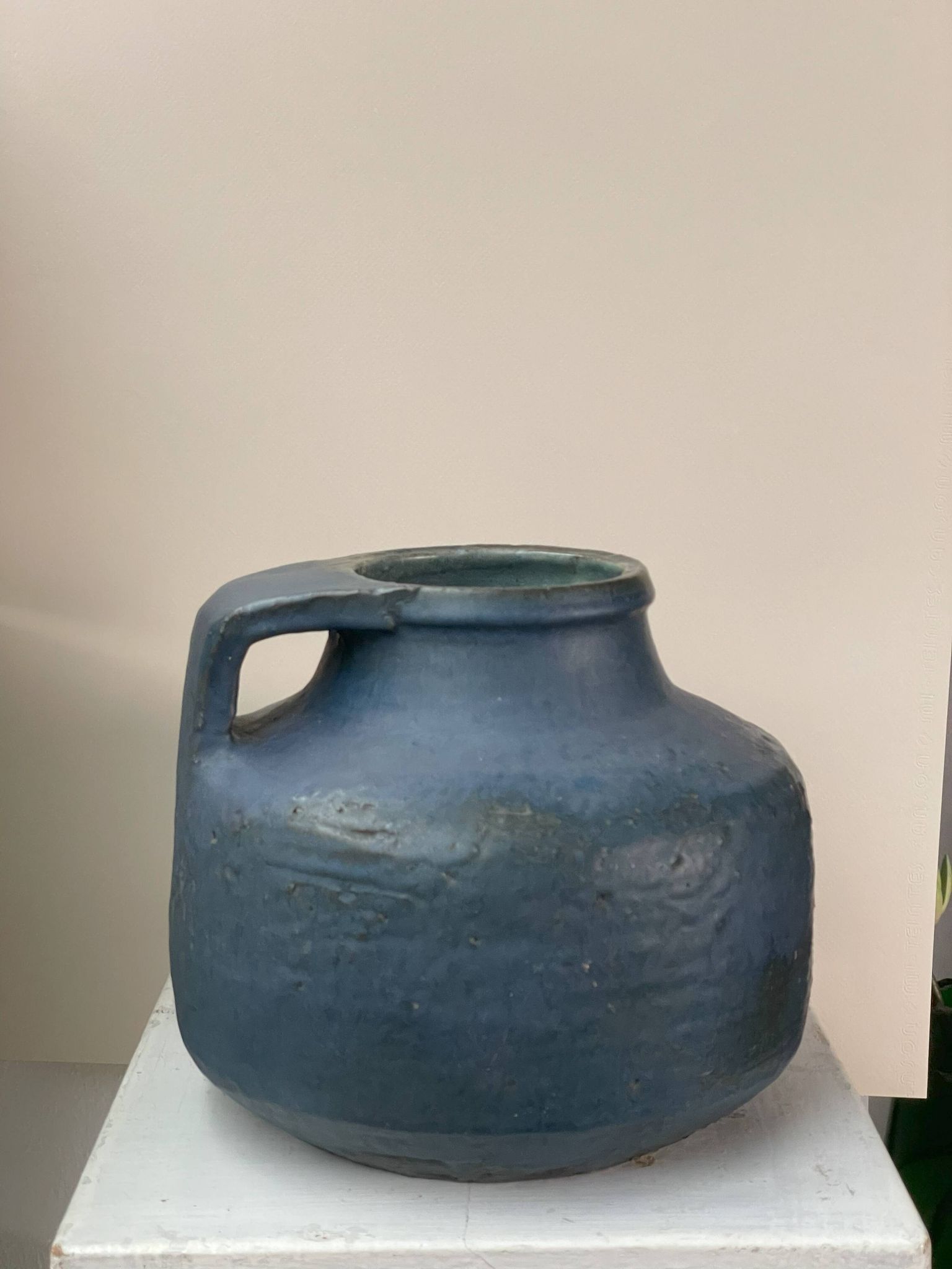Vase bleu