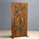 Antique painted poplar screen, landscape, baroque, 18th century