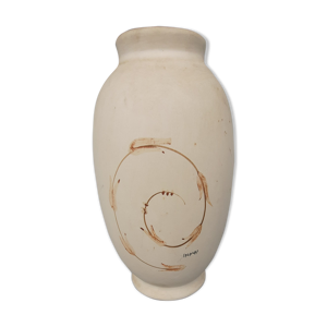 Vase céramique signé Cazalas