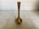 Brass single-stem vase