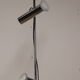Vintage chrome metal floor lamp - 1970