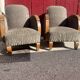 Pair of art deco armchairs
