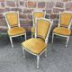 Set of 4 French chairs style Louis XVI vintage 1950 rococo Provence SHABBY CHIC