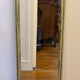 Miroir en bois peint sculpté