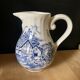 English-style Luneville earthenware coffee service