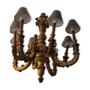 Lustre italien putti