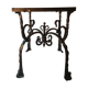 Fifth wheel, forged steel side table