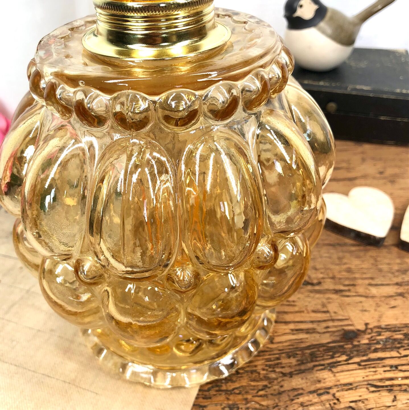 Vintage bubble globe walker