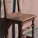 Lorraine chair. (Solid wood, 19th century)
