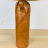 Corded stoneware lamp of wool