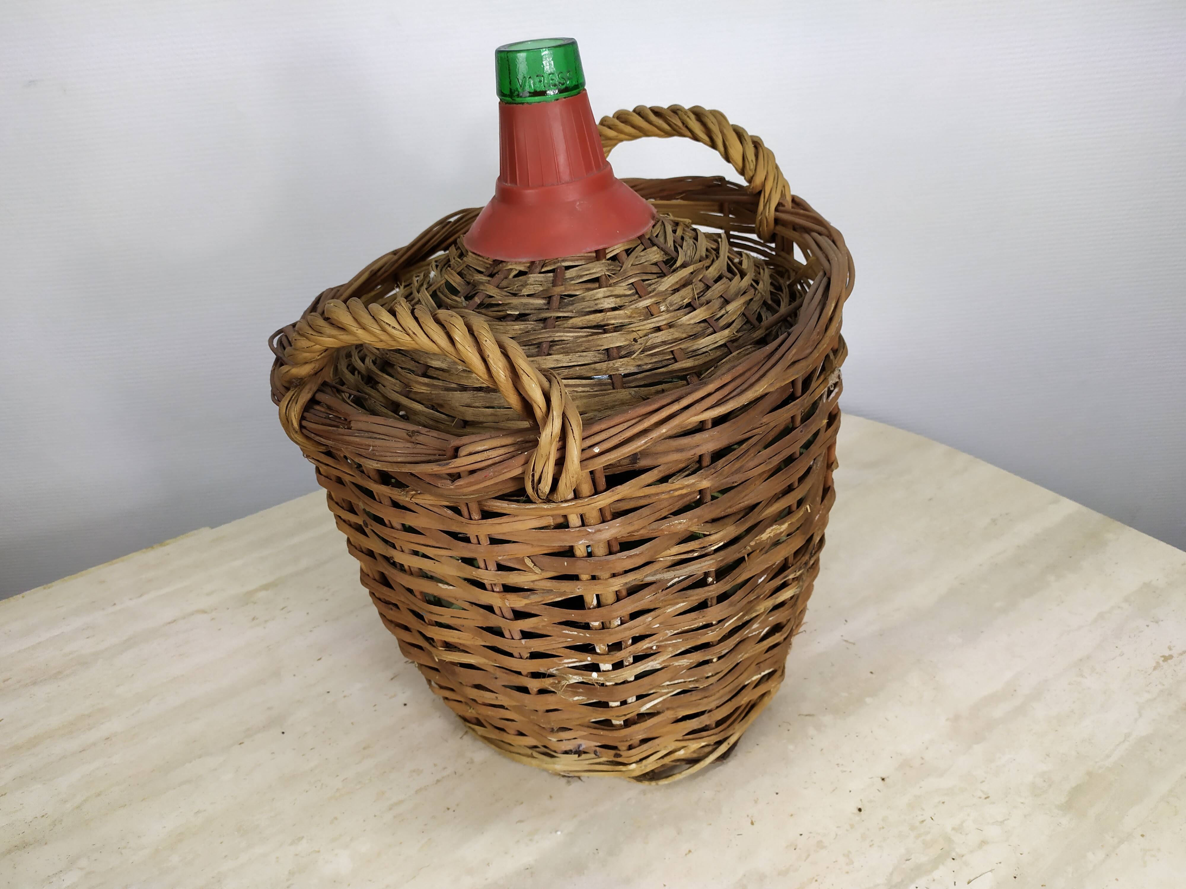 Dame jeanne osier 20 litres
