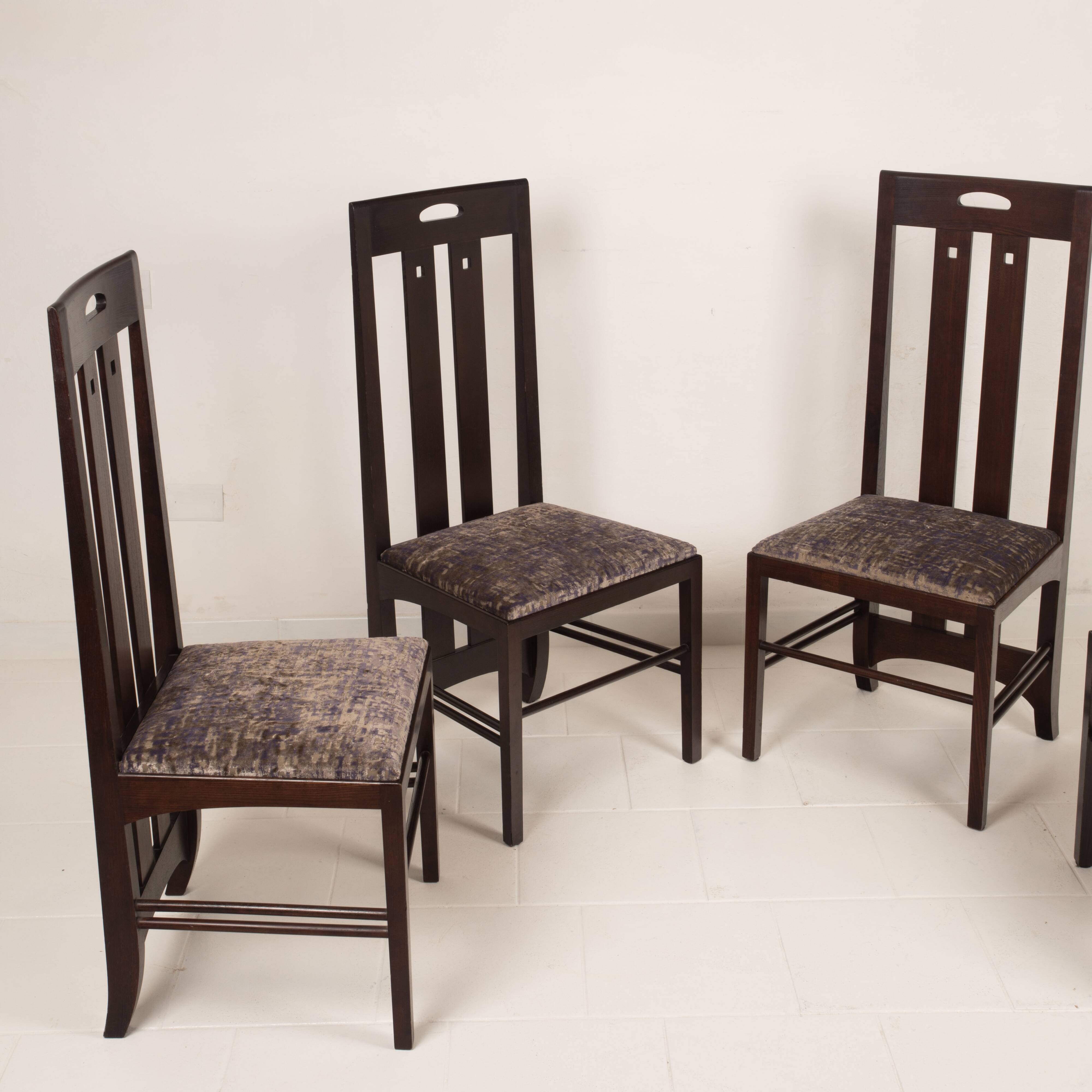 Chaises Ingram Low en bois de frêne au style de Glasgow de Charles Rennie Mackintosh pour Cass