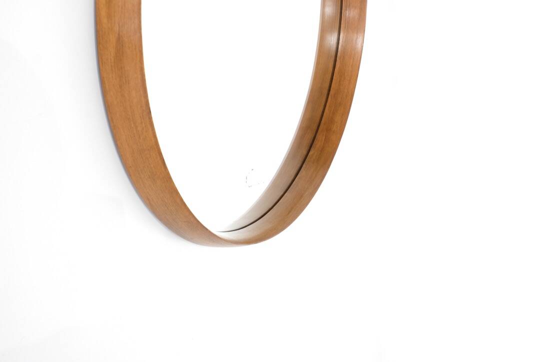 Vintage wooden mirror, Italy, 1960s.