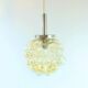 Lustre en verre bulle du milieu du siècle par Helena Tynell pour Limburg, années 1960.