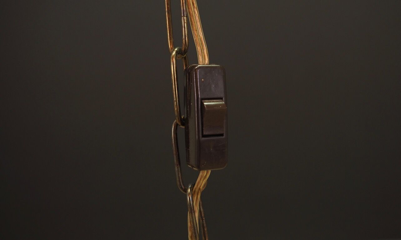 Retro chandelier vintage danish design 60 70