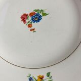 Set of 6 flat plates St Amand