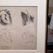 Print Engraving Elementary Course Female Ear Delarue Lemercier
