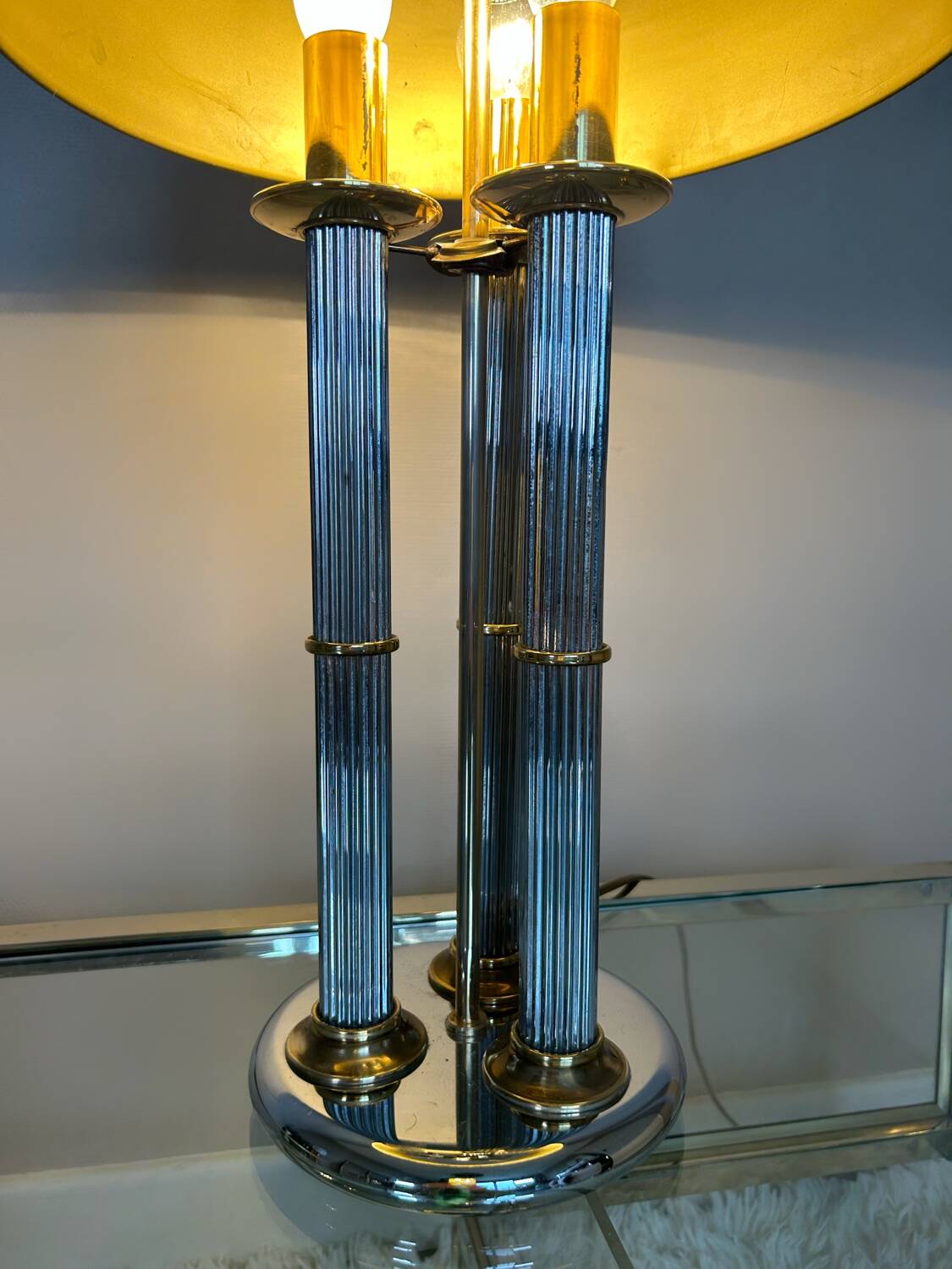 Baguès house style hot water bottle lamp from the 70s