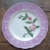 Orchies earthenware plate