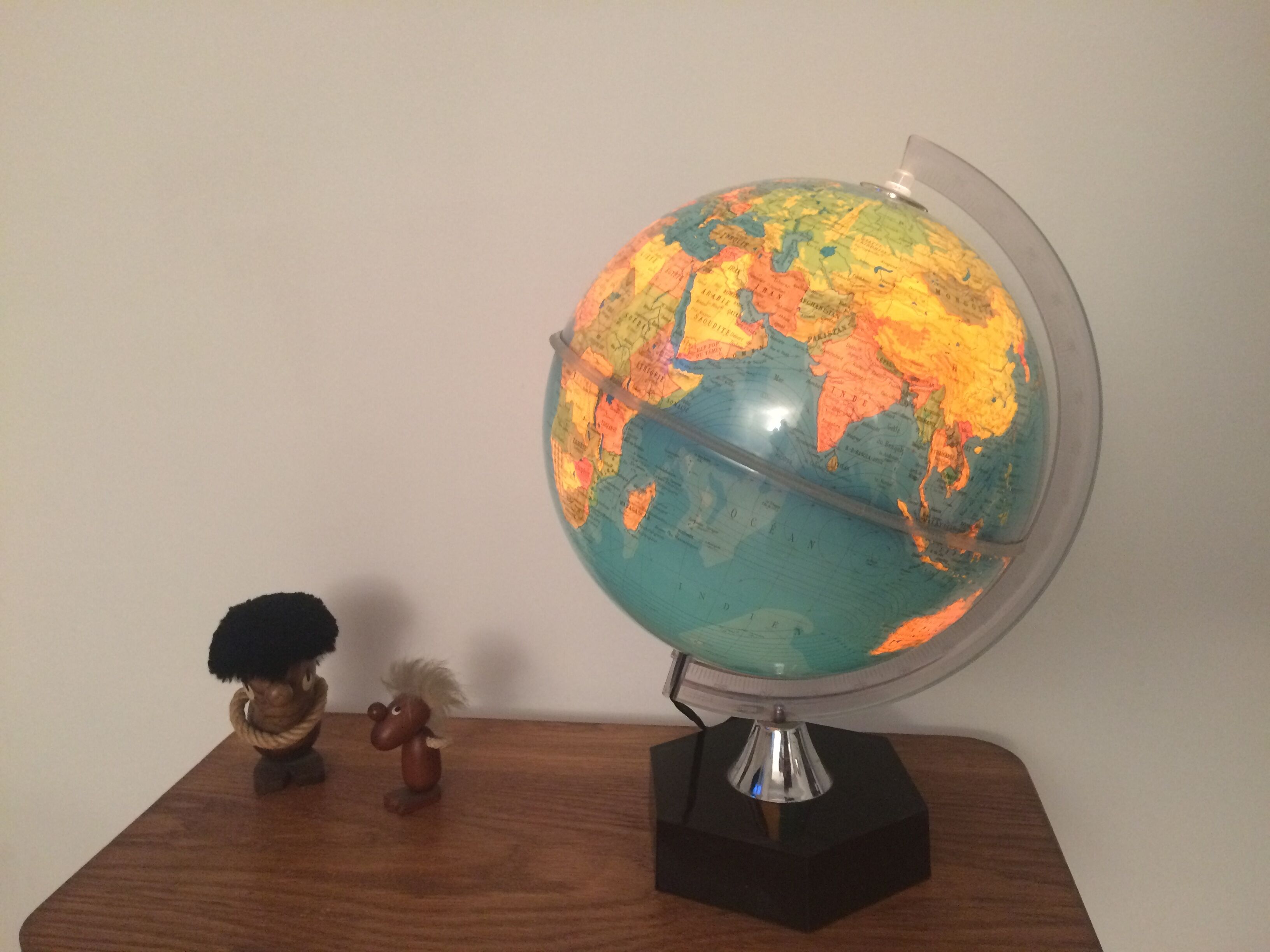 Lamp Globe Grange Batelière 1973