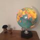 Lampe Globe terrestre mappemonde Grange Batelière 1973