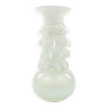 Bride vase, modernism, glass, designed by J. Słuczan-Orkusz, Poland, 1970s