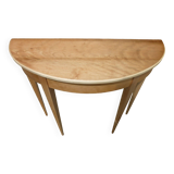half-moon console