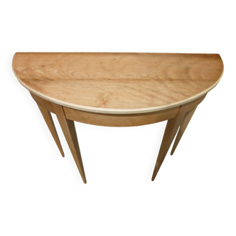half-moon console
