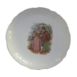 Plat en porcelaine