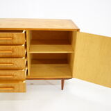 1970s Maple Cabinet or Chest Of Drawers, Czechoslovakia