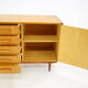 1970s Maple Cabinet or Chest Of Drawers, Czechoslovakia