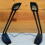 Pair of lamps zonca model voghera mizar design guiseppe linardi 80s