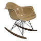 Eames Herman Miller 1950s RAR rocking chair in light tan