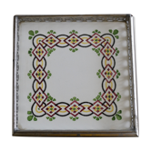 Numbered art deco table mat