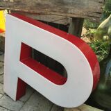 Great sign letter P