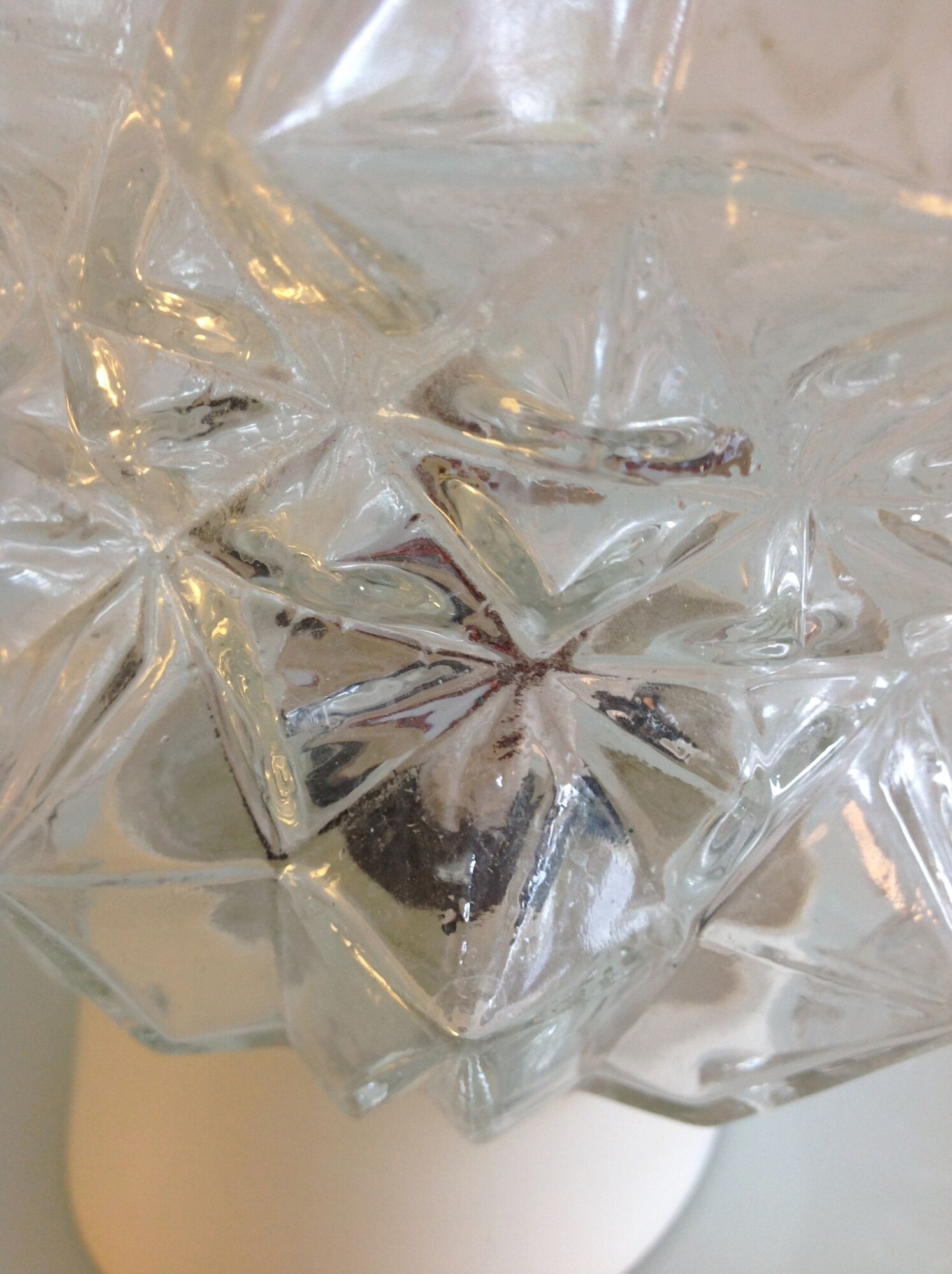 Glass sconcee structured by RZB Leuchten 60/70