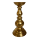 Large brass candlestick