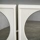 Pair of Italian Space Age Terry Plastic Mirrors, 1970s